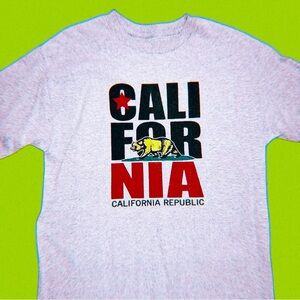 Pre-owned Unisex California Republic Gray Short-Sleeve T-Shirt (Size L)